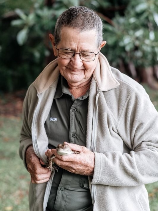 Bob Irwin at Parliament House on Tuesday. Picture: Dylan Liddy