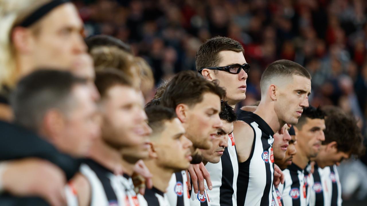 Mason Cox never lost faith he could break back into the Collingwood side. Picture: Dylan Burns/AFL Photos