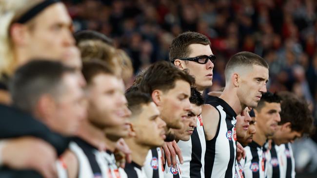 Mason Cox never lost faith he could break back into the Collingwood side. Picture: Dylan Burns/AFL Photos