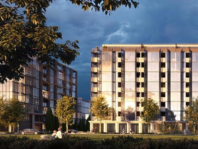 About 80 per cent of apartments in Geocon’s city development have been sold.