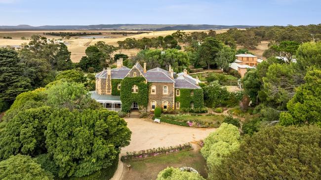 The property was on the market for about seven months.
