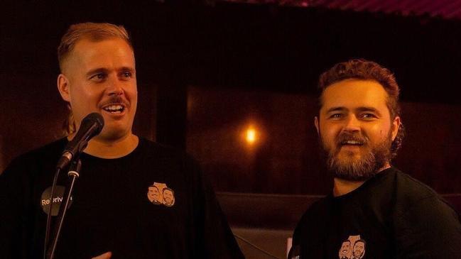 Kurt Speirs and Mathew Gilbert, team Nut Truckers, to take on the Autumn 2023 Shitbox Rally from Newcastle to Townsville May 13th. Supplied.