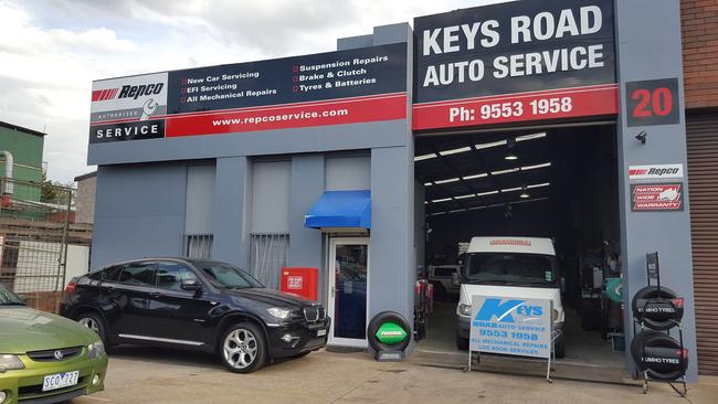 Keys Road Auto Service, Cheltenham. Source: Facebook