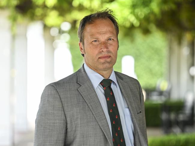 CANBERRA, AUSTRALIA, NewsWire Photos. OCTOBER 25, 2023: New National Farmers Federation president David Jochinke at Old Parliament House in Canberra. Picture: NCA NewsWire / Martin Ollman