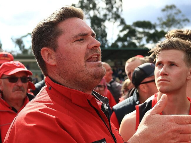 Blackburn coach Brendan Allen. Picture: Davis Harrigan