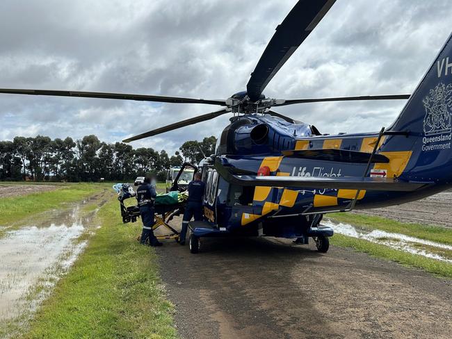 Young man fighting for life after motorbike crash