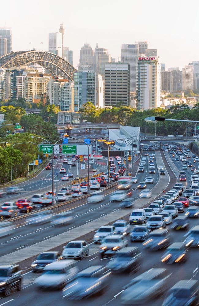 David Hensher said a 5c/km peak time road change could reduce the weight for vehicles by up to 8 per cent and leave no one worse off.