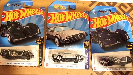 Memorabilia stolen from the storage facility at Port Augusta West between July and September included Hot Wheels models. Picture: SA Police