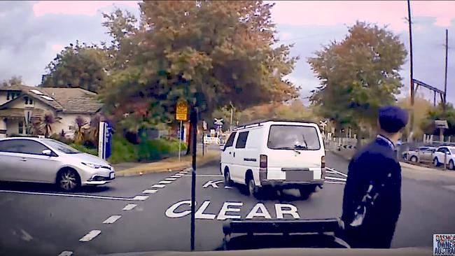 I shall wait for no man. Picture: Dash Cam Owners Australia