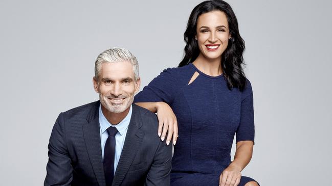 Lucy Zelic and Craig Foster.