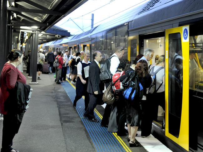 The search is on for Freddie after his most magnificent gesture to fellow commuters on a train service from Sydney to the Central Coast late Friday.