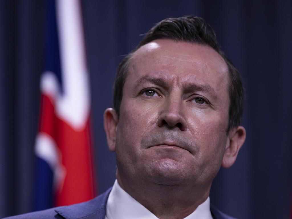 West Australian Premier Mark McGowan says the tough measures are needed to protect his state. Picture: Matt Jelonek/Getty Images