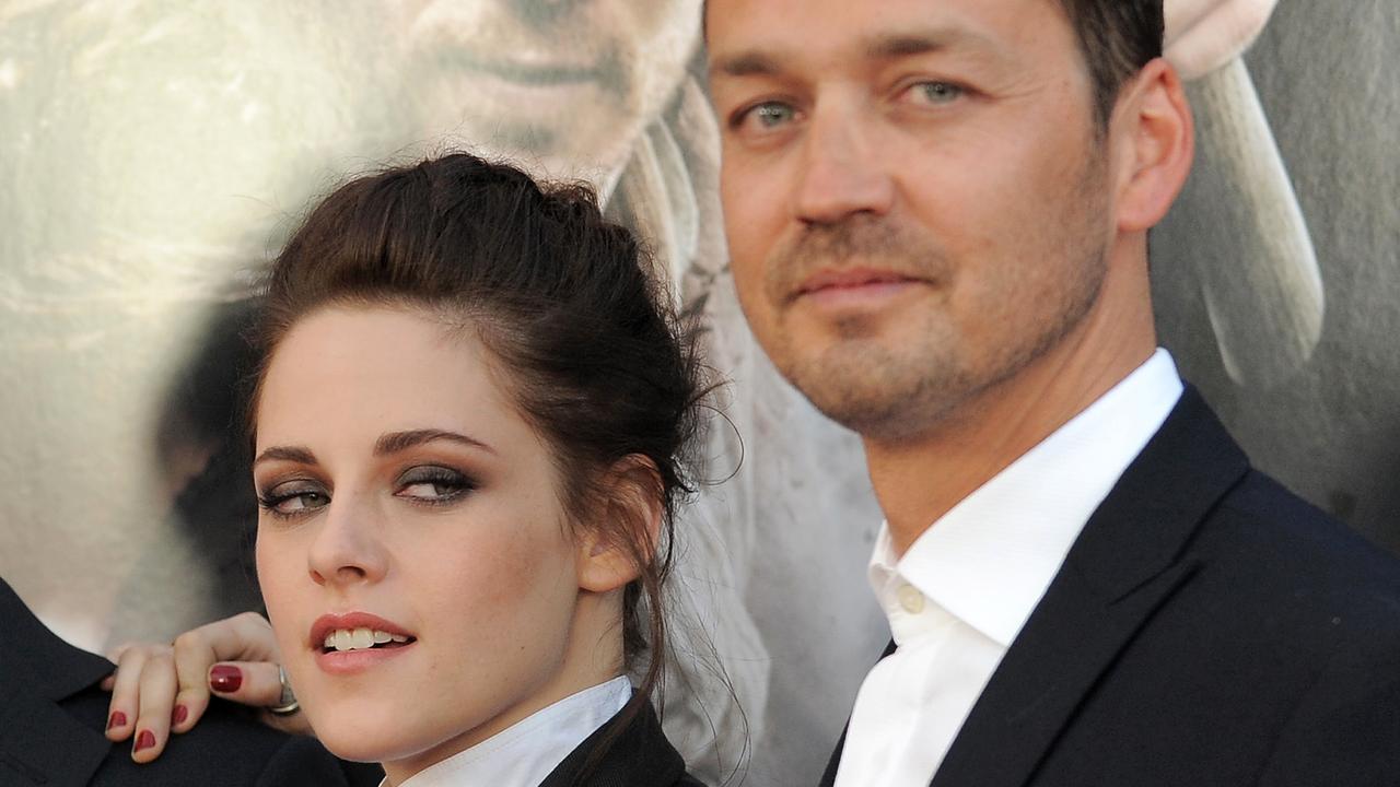 Kristen Stewart and director Rupert Sanders attending the Snow White and the Huntsman screening in Los Angeles in 2012. Picture: Jordan Strauss/Invision/AP