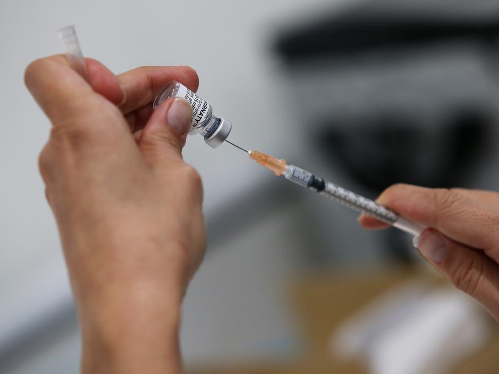 The boy was ineligible for a vaccine due to his age. Picture: Lisa Maree Williams/Getty Images