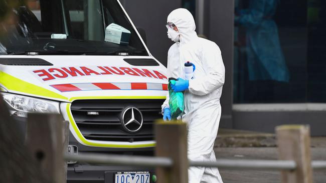 The high number of infections in recent weeks means the death rate will spike. Picture: AFP