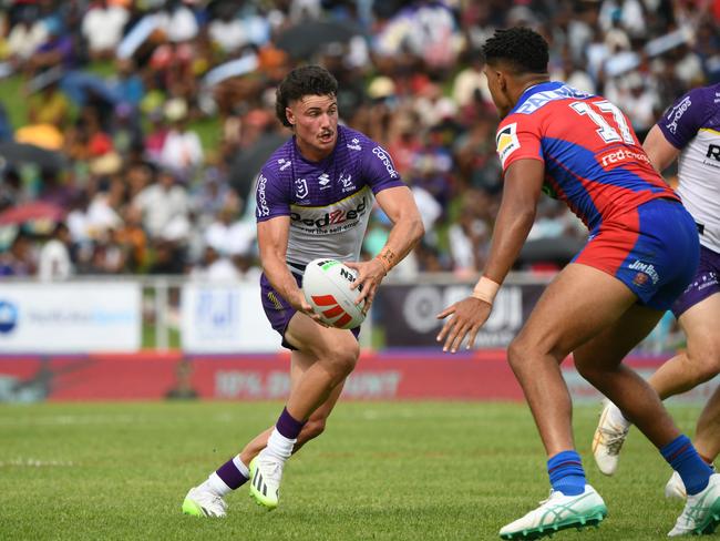 Jonah Pezet belongs in first grade. Picture: NRL Imagery