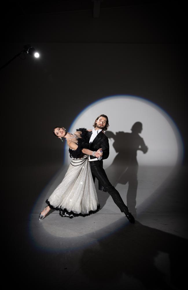 Queensland Ballet’s Chiara Gonzalez and Liam Geck. Picture: David Kelly