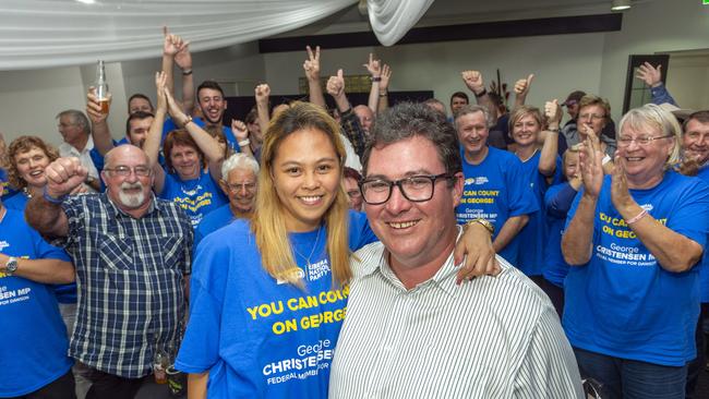 LNP George Christensen says the LNPs strong election result in Queensland gives it a mandate to demand a coal-fired power station to be underwritten in Collinsville. Picture: Daryl Wright