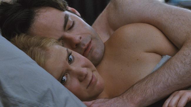 Opposites attract ... Amy Schumer’s character ends up having feelings for Bill Hader’s sports medico.