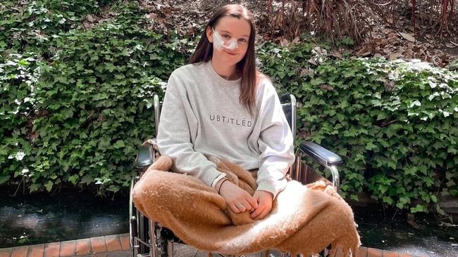 Hayley Penna is living with a range of chronic illnesses and she said doctors are struggling to discover what is wrong. Picture: Supplied