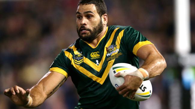 Greg Inglis will captain the Kangaroos against New Zealand and Tonga. File photo