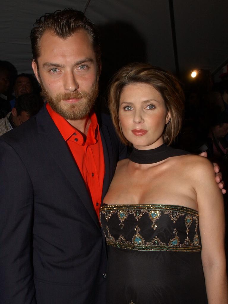 Jude Law and wife Sadie Frost divorced in 2003. Picture: Frank Micelotta/ImageDirect.