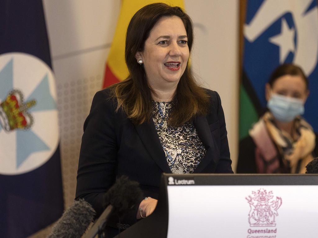 Queensland Premier Annastacia Palaszczuk