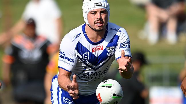 Reed Mahoney and the Bulldogs are a work in progress. Picture: NRL Photos