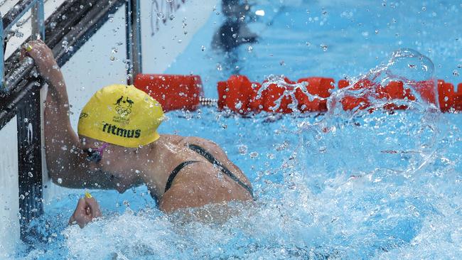 A teenage Ariarne Titmus was clearly ‘an absolute standout’, says Katie Page. Picture: Luke Hales