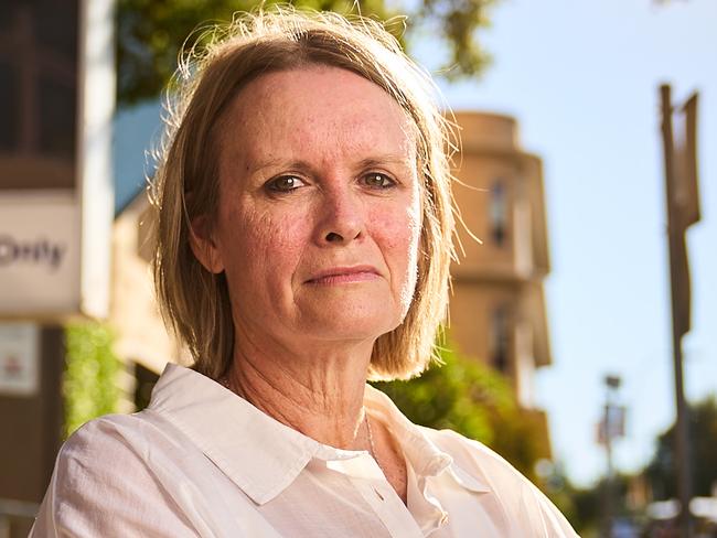 SASMOA Chief Industrial Officer, Bernadette Mulholland outside the WomenÃ¢â¬â¢s and ChildrenÃ¢â¬â¢s Hospital in North Adelaide, Wednesday, April 7, 2021. Picture: MATT LOXTON