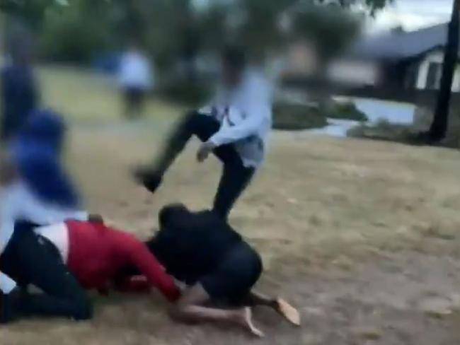 Dad of three Ben Woolley, 44, was allegedly bashed by a group at a Pakenham park on January 2.