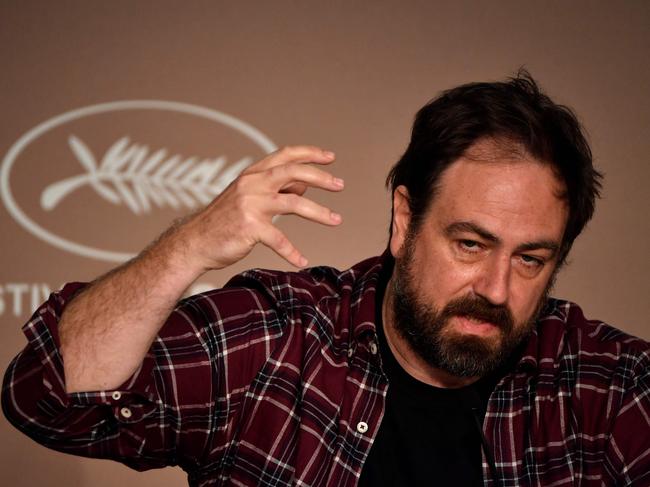 Nitram director Justin Kurzel speaks during a press conference for the film. Picture: AFP