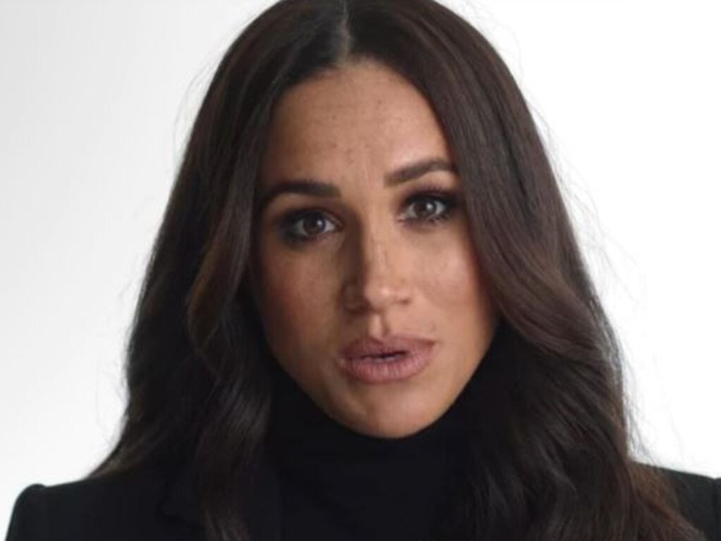 Meghan Markle pays tribute to New Zealand’s PM Jacinda Ardern in the new Netflix docuseries, Live to Lead. Picture: Netflix