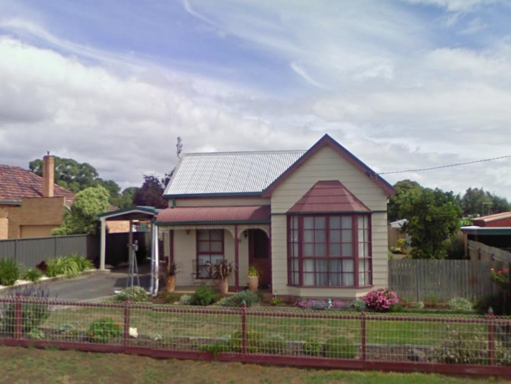 Mr Heath’s former house in Colac, Victoria.