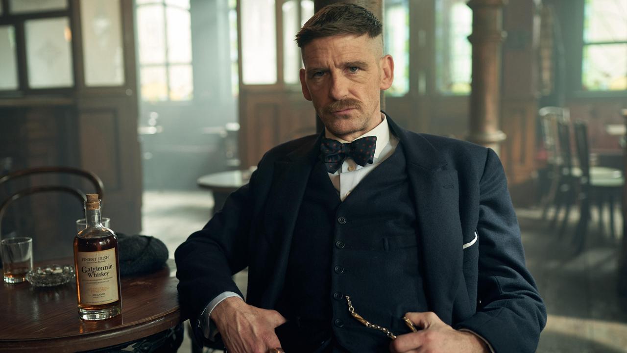 Peaky Blinders star Paul Anderson (left) was arrested. Picture: Alamy