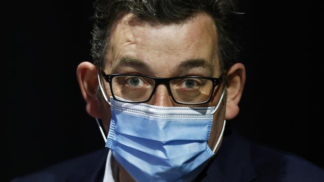 Victorian Premier Daniel Andrews faces a real challenge on how to reset after an aggressive suppression strategy failed to stop Delta. Picture: Getty Images