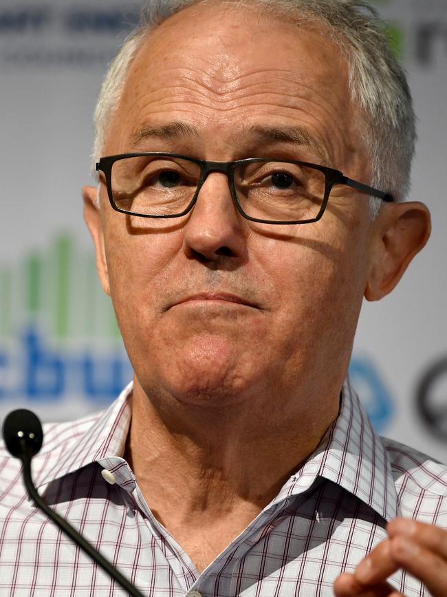 Former prime minister Malcolm Turnbull. Picture: AAP Image/Bianca De Marchi