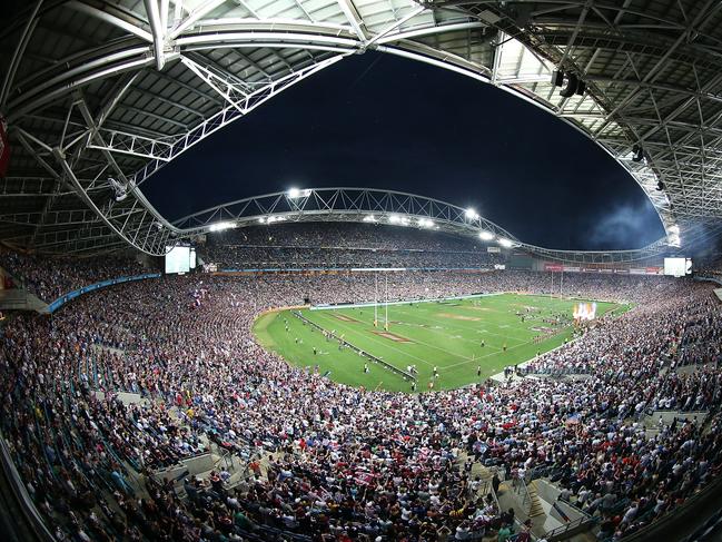 ANZ Stadium is set to keep rugby league’s showpiece event. Picture: Mark Metcalfe/Getty