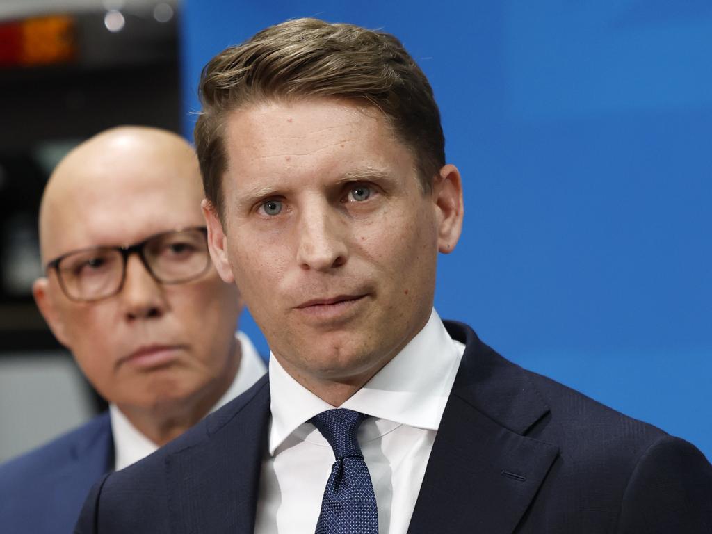 Andrew Hastie, a former special forces soldier, is a rising star of the party that has been touted as a future leader. Picture: Richard Dobson / NewsWire