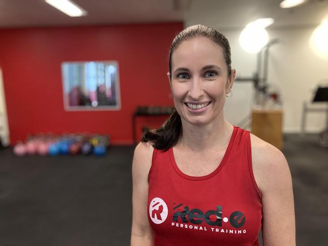 Red E Personal Training owner Selina Wright opened her personal training business when she was 23 years of age. Picture: Madeleine Graham