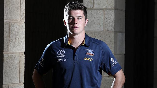 Ned McHenry is ready to announce himself at AFL level. Picture: Sarah Reed.