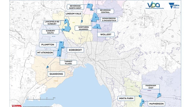 Suburbs for 100,000 new housing lots by the end of 2018. Picture: Supplied