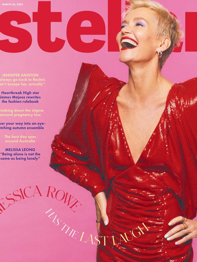 Jessica Rowe is on the cover of this Sunday’s Stellar. Picture: Stellar