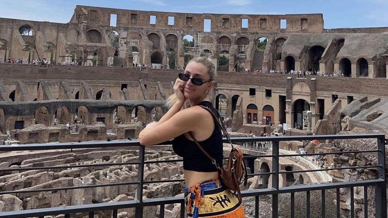 Travellers like former Love Island star Cassidy McGill have been flocking to Rome.