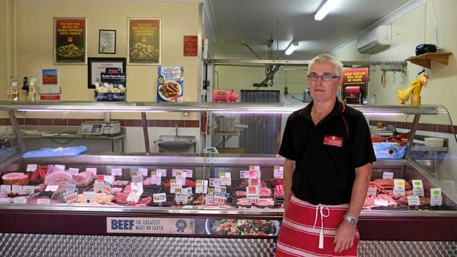 GUTTED: Des Barritt said he didn't know if his business would make it after the water contamination disaster. Picture: TAHLIA STEHBENS