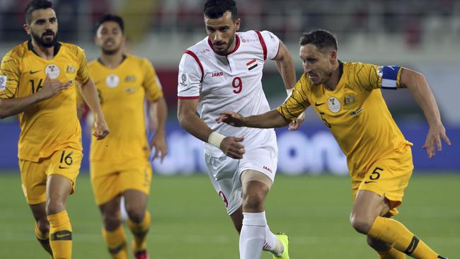 Milligan knows the Socceroos have a target on their back. (AP Photo/Kamran Jebreili)