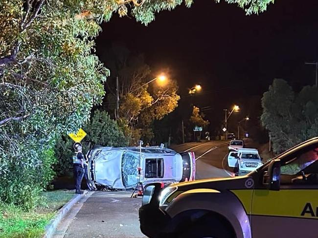 A 15-year-old girl has tragically died, and a second teen and woman have been rushed to hospital after their BMW rolled on the Sunshine Coast.