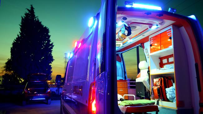 A man has been hospitalised with seriouse burns following an explosion in Darwin on Thursday night.