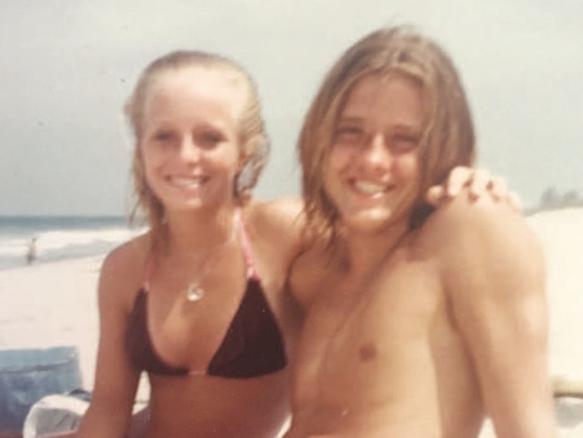 Linda Grober and her boyfriend Eddie. Picture: Supplied