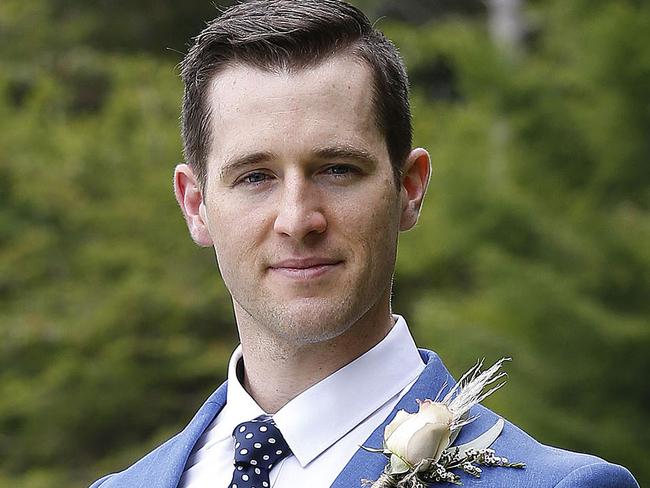 Sunshine Coast videographer Matthew, 29, on Married At First Sight on Channel 9 on Sunday night. Photo: Channel 9